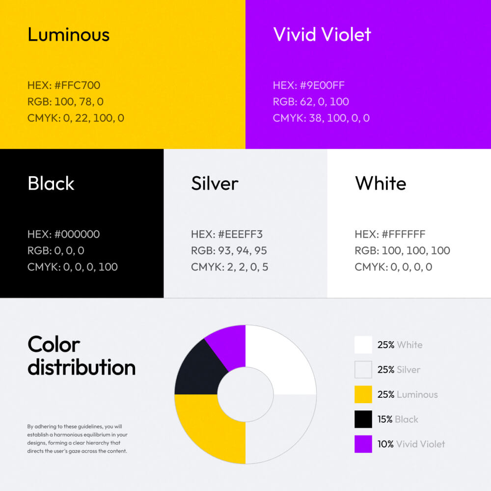 Color palette