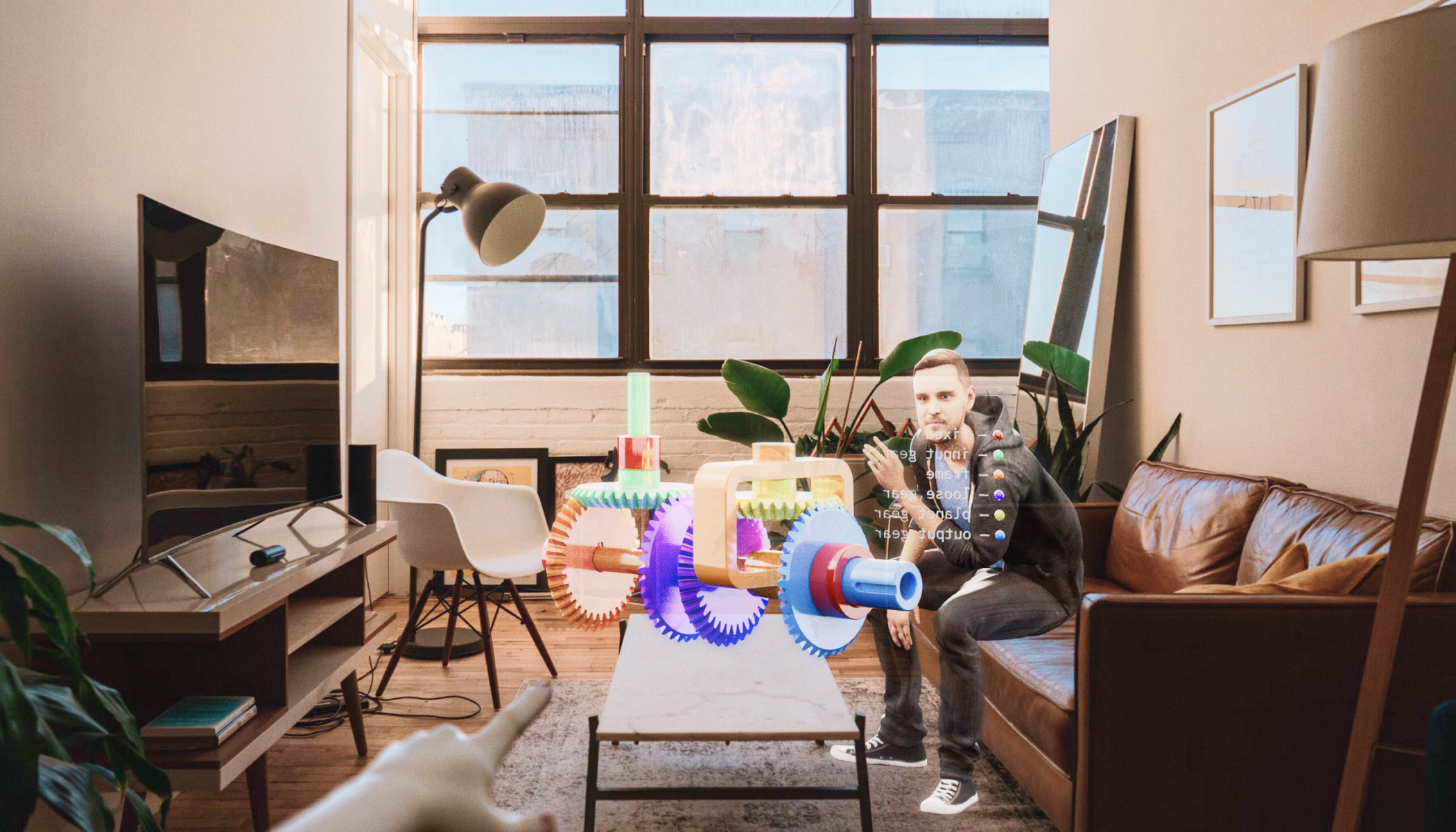 Bloom OS augmented reality interface
